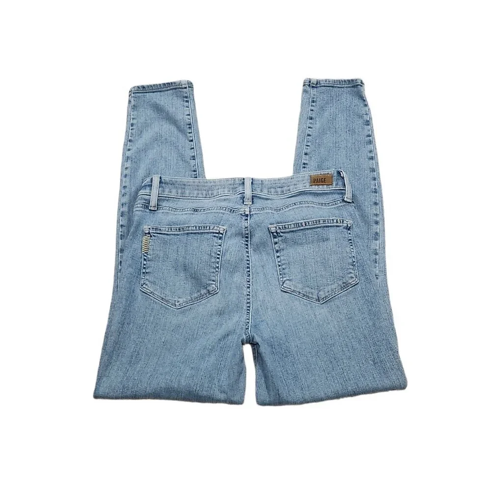 Revolve PAIGE Mid-Rise Hoxton Ankle Denim Jeans (Size: 28)